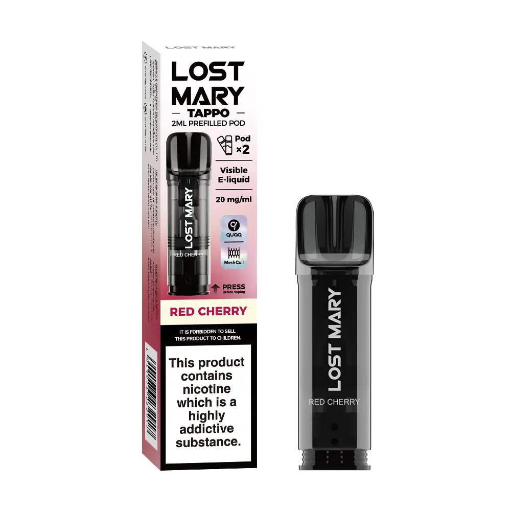  Red Cherry Lost Mary Tappo Prefilled Pod 